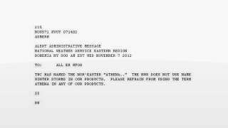Illustration for article titled The National Weather Service Refuses to Acknowledge Dumb Winter Storm Names